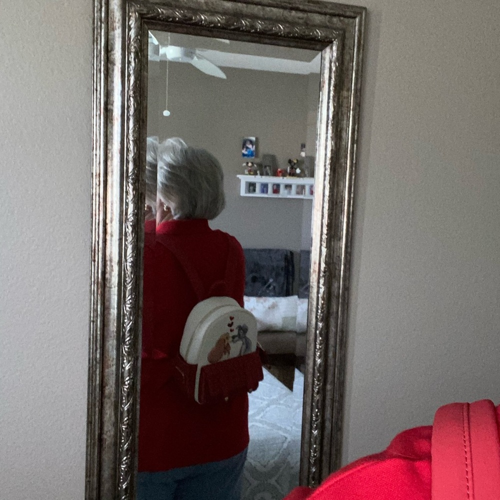 Loungefly Lady and Tramp small backpack.